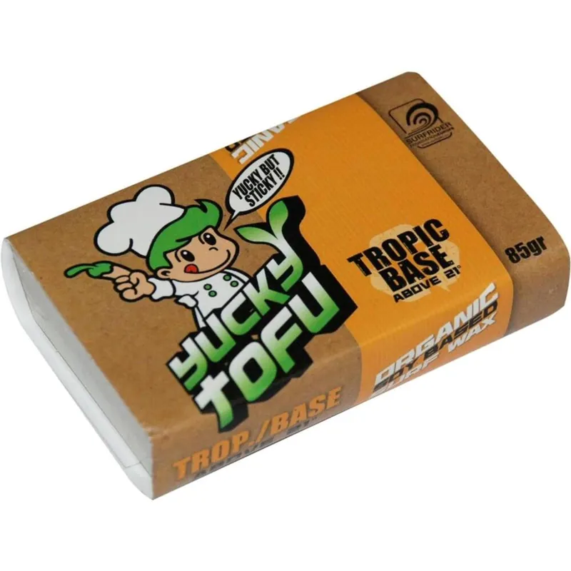 Wochenendangebot Surf Wax YUCKY TOFU Orange Tropic +21°C wachs