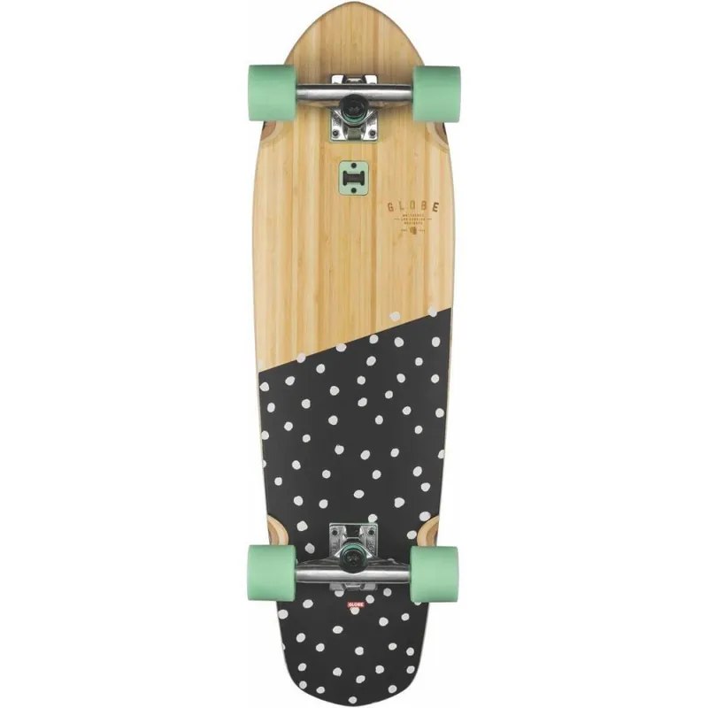 Neu Im Sortiment Globe BIG BLAZER Longboard Komplettboard Bamboo/Dotted