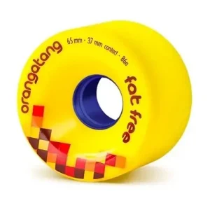 Preiswert Orangatang FAT FREE (4er Set) 65mm/86a Yellow