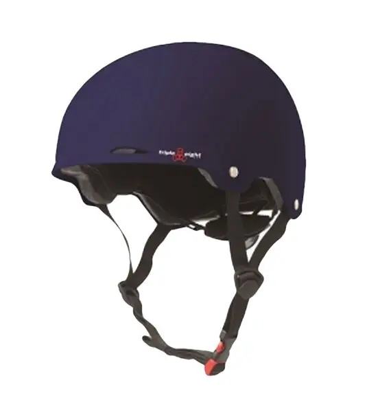 Triple 8 GOTHAM verstellbarer Skatehelm Blue/Rubber Begrenztes Angebot