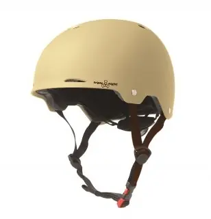 Nur Heute Triple 8 GOTHAM verstellbarer Skatehelm Cream Matte XS/S (48-54cm)