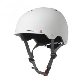 Neuheit Triple 8 GOTHAM verstellbarer Skatehelm White Matte S/M (55-58cm)