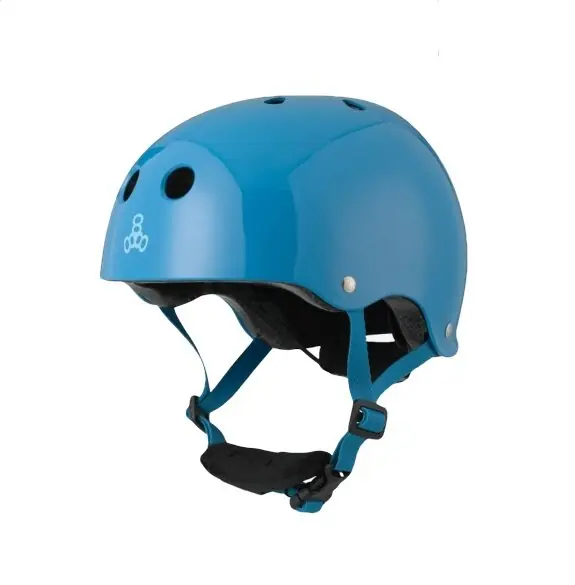 Abverkauf Triple 8 LIL8 verstellbarer Kinder-Skatehelm Blue / Gloss