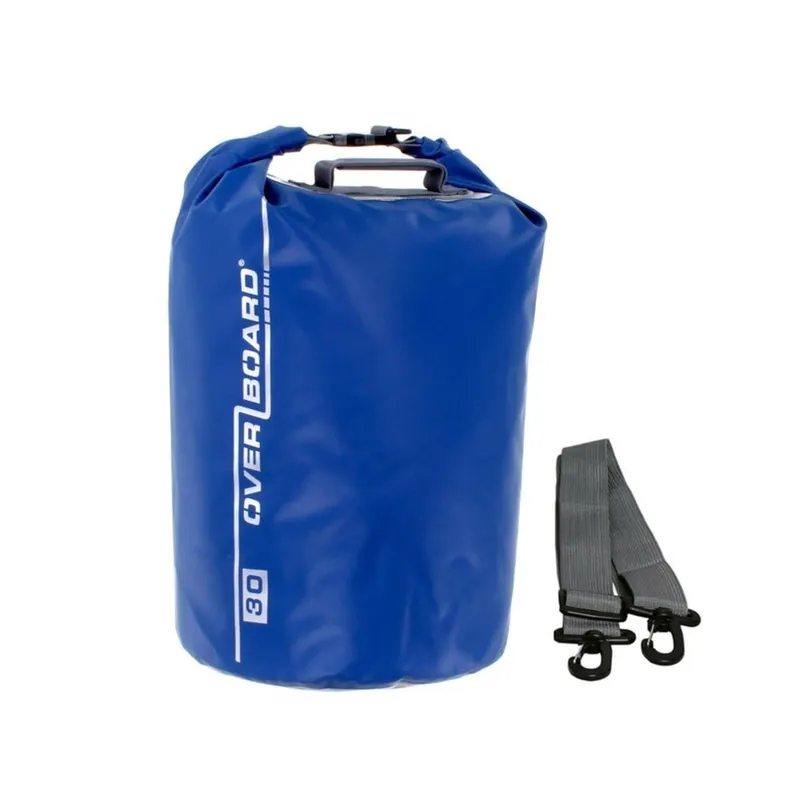 OverBoard wasserdichter Packsack 30 Liter Blau Neue Kollektion
