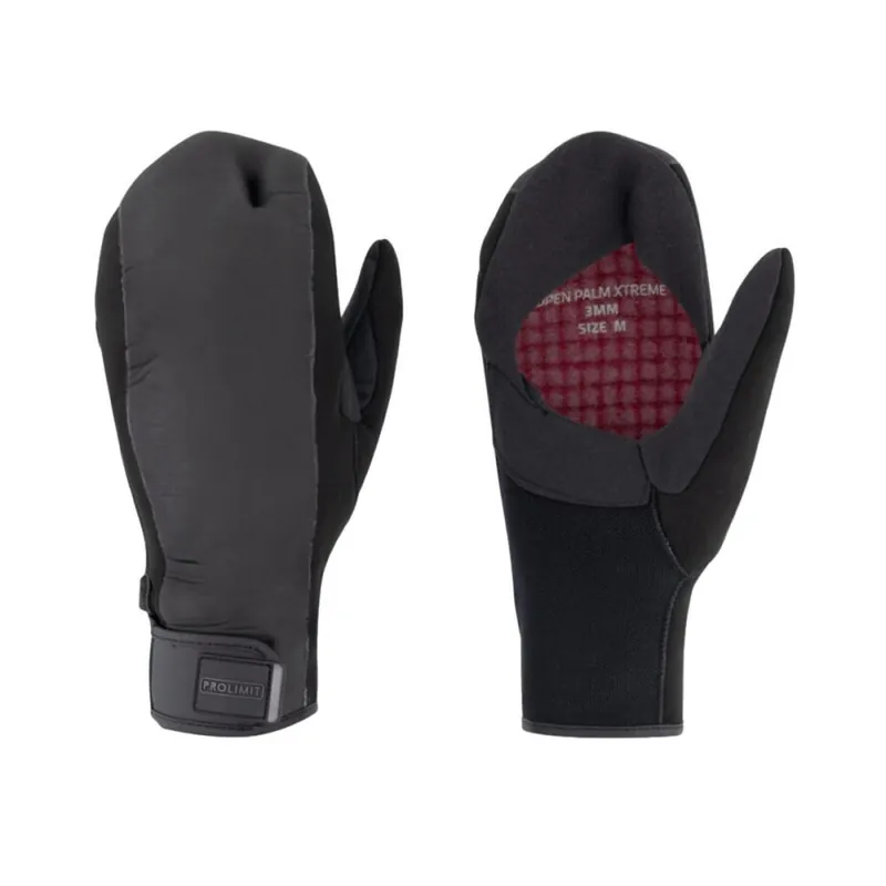 Prolimit Mittens OPEN PALM Xtreme Neoprenhandschuh M Echt