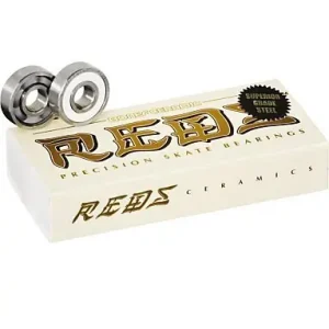 Bones Bearings Ceramic SUPER REDS Bearings (Satz) Garantierte Lieferung
