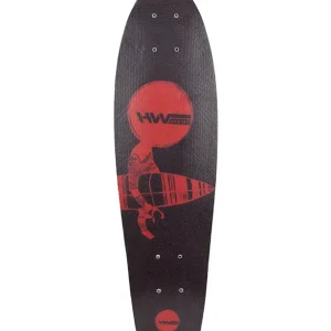 Jetzt Kaufen HW-Shapes MINI CRUISER Glasfaser Deck Burgundy Peach