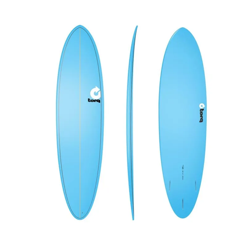 Surfboard TORQ Epoxy TET 7.2 Funboard Blue Sonderangebot