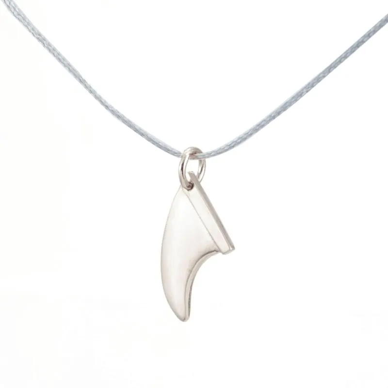 Solange Der Vorrat Reicht Silver+Surf Silber Schmuck Surfboard Finne