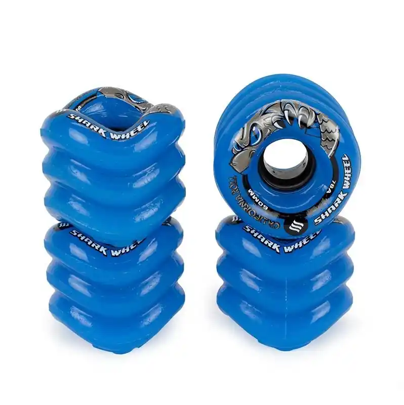 Shark Wheels CALIFORNIA ROLL (4er Set) 60mm/ 78a Blue Heißes Angebot