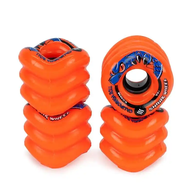 Shark Wheels CALIFORNIA ROLL (4er Set) 60mm/ 78a Orange Aktuell