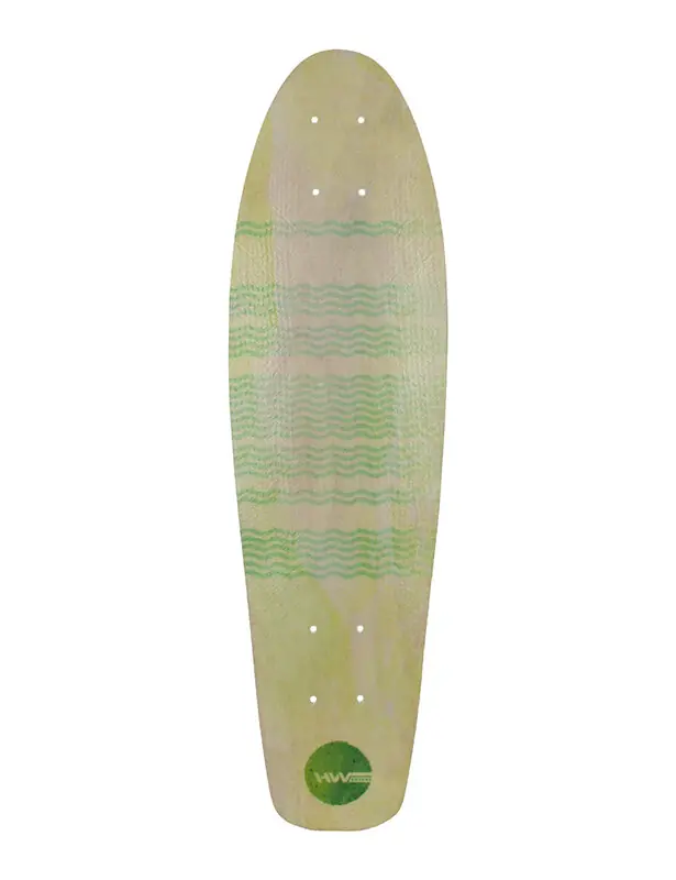 HW-Shapes MINI CRUISER Glasfaser Deck Green Wave Saisonangebot