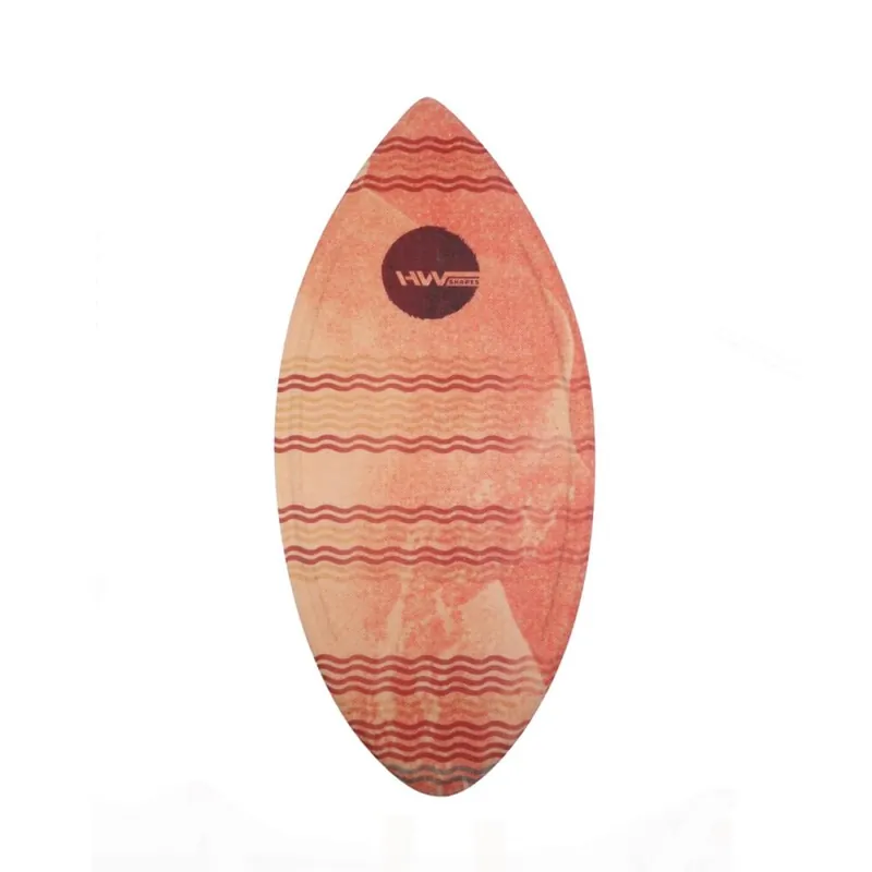 HW-Shapes Hybridskim Red Waves Skimboard Sonderaktion