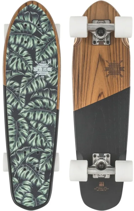 Schnäppchen Globe BLAZER Longboard Komplettboard Teak Monstera