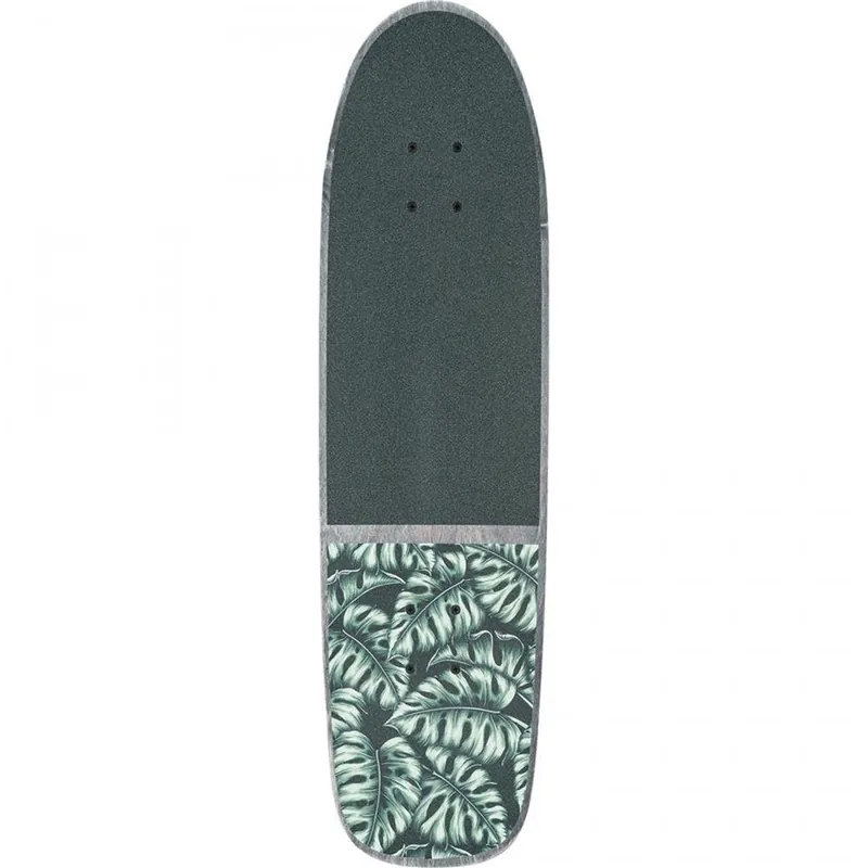 Globe BRUISER 30" Longboard Komplettboard Black Monstera Nur Heute