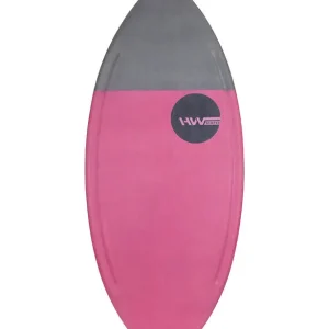 Schneller Versand HW-Shapes Waveskim Colorblock Grey Pink Skimboard READY TO GO
