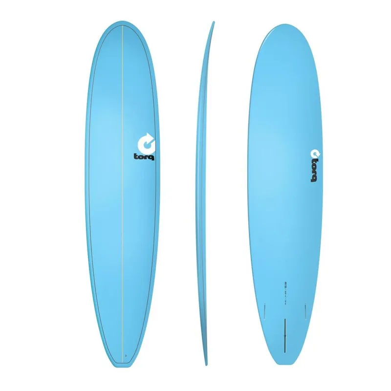 Surfboard TORQ Epoxy TET 8.6 Longboard Blue Nur Heute