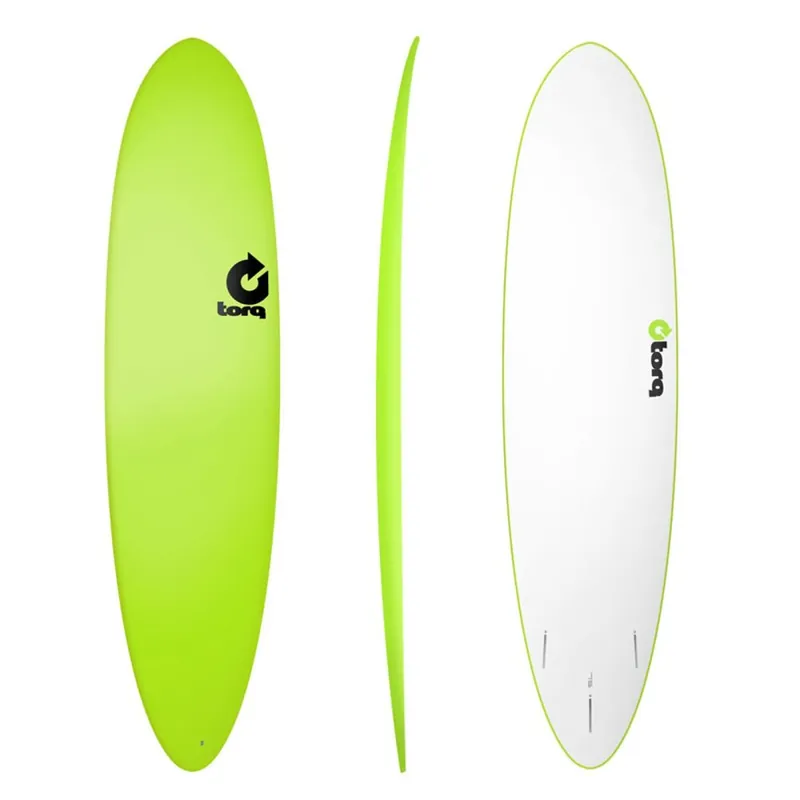 Surfboard TORQ Softboard 7.6 Funboard Grün Nur Für Kurze Zeit