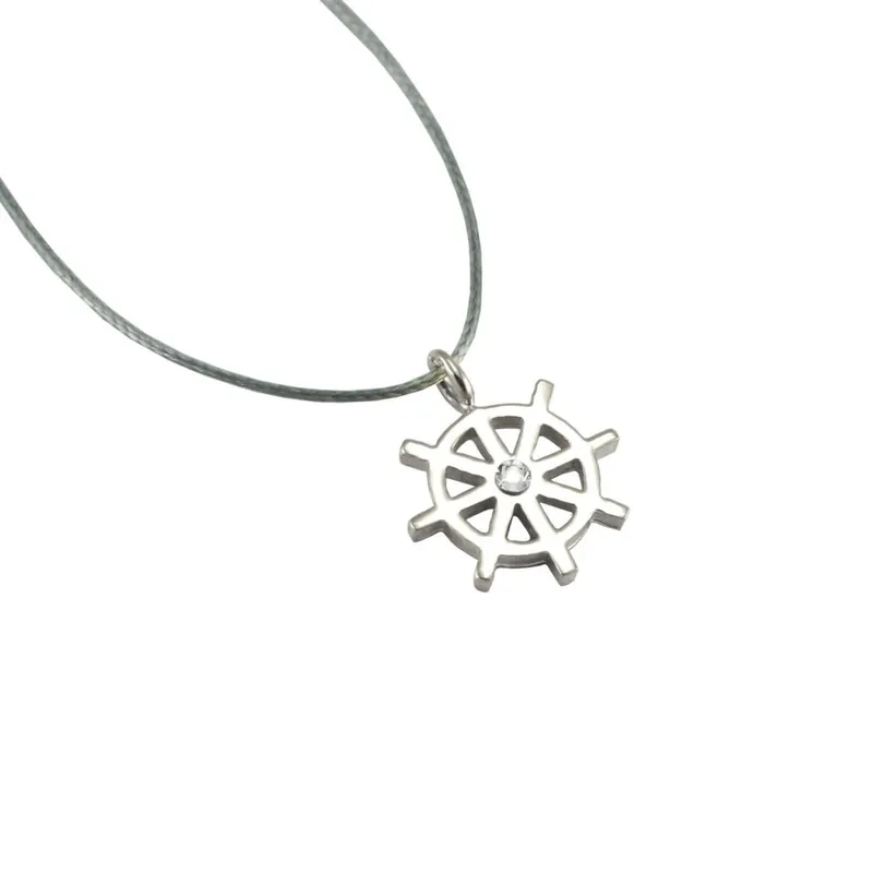 Nur Heute Silver+Surf Silber Schmuck Boot Steuerrad Kristall