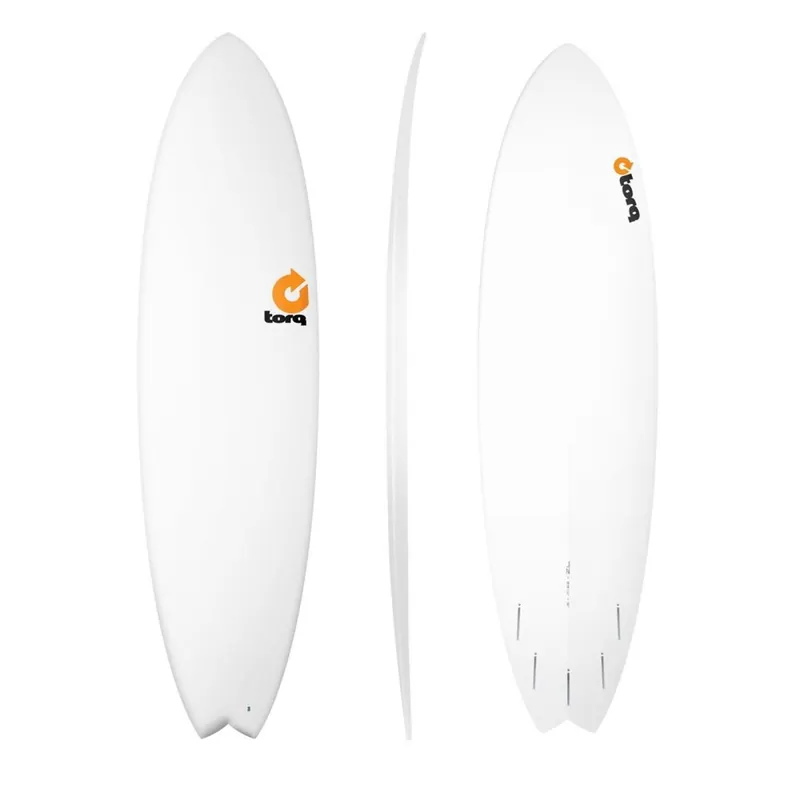 Wochenendangebot Surfboard TORQ Epoxy TET 7.2 Fish Weiss
