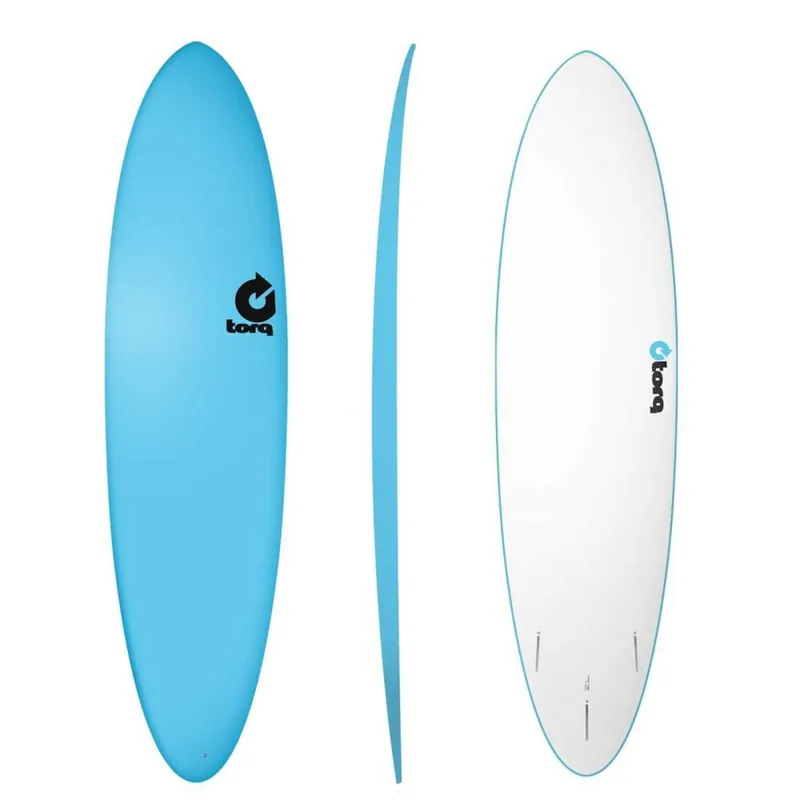 Surfboard TORQ Softboard 7.2 Funboard Blau Letzte Chance