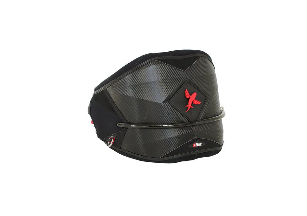 Best Kiteboarding Pro Waist Harness Black XS Markenware