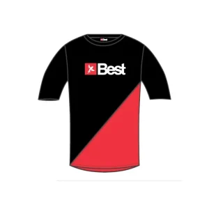 Best Kiteboarding Watershirt Rashguard Kurzarm Black Red L Preisknaller