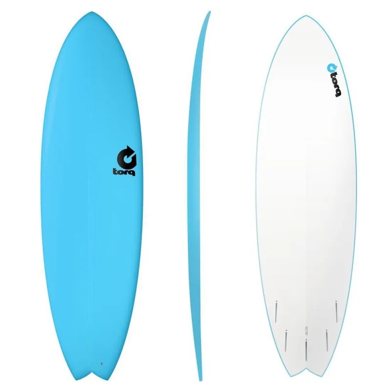 Neue Ware Surfboard TORQ Softboard 7.2 Fish Blue