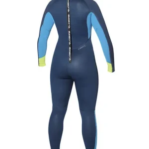 Super-Preis C-Skins Surflite 5/4/3 Womens Neoprenanzug Ink Blue/ Azure/ Yellow XXS (US2 / UK4)