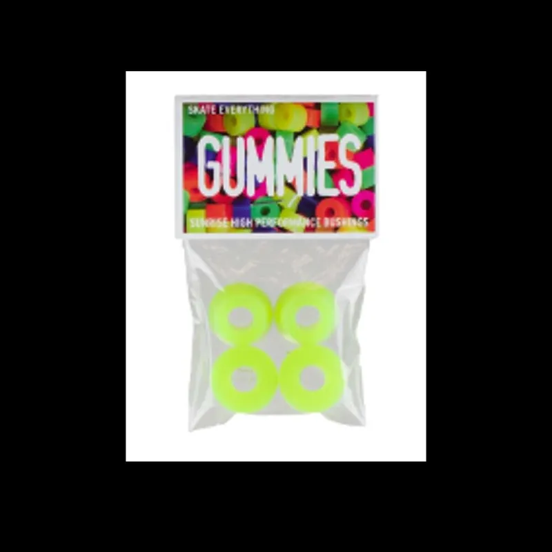 Sunrise Gummies Bushings Barrel Cone Street 85a Yellow Neue Kollektion
