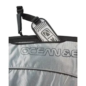 Ocean & Earth Boardbag Travel Double Compact Shortboard Cover Navy 6'4" Neu Im Sortiment