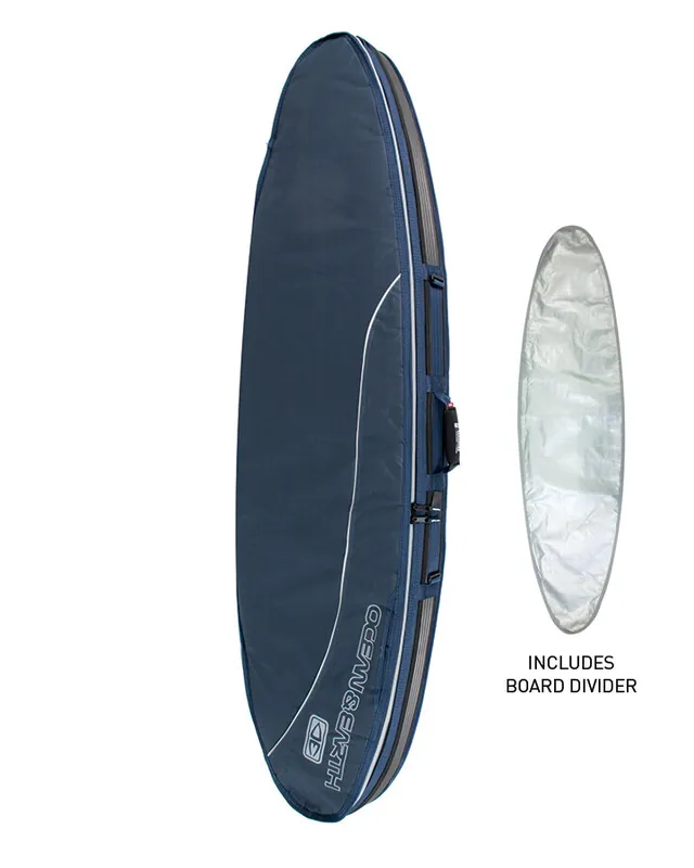 Jetzt Bestellen Ocean & Earth Boardbag Travel Double Compact Shortboard Cover Navy 6'8"