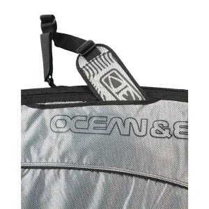 Jetzt Kaufen Ocean & Earth Boardbag Travel Double Compact Shortboard Cover Black/Red 7´2"