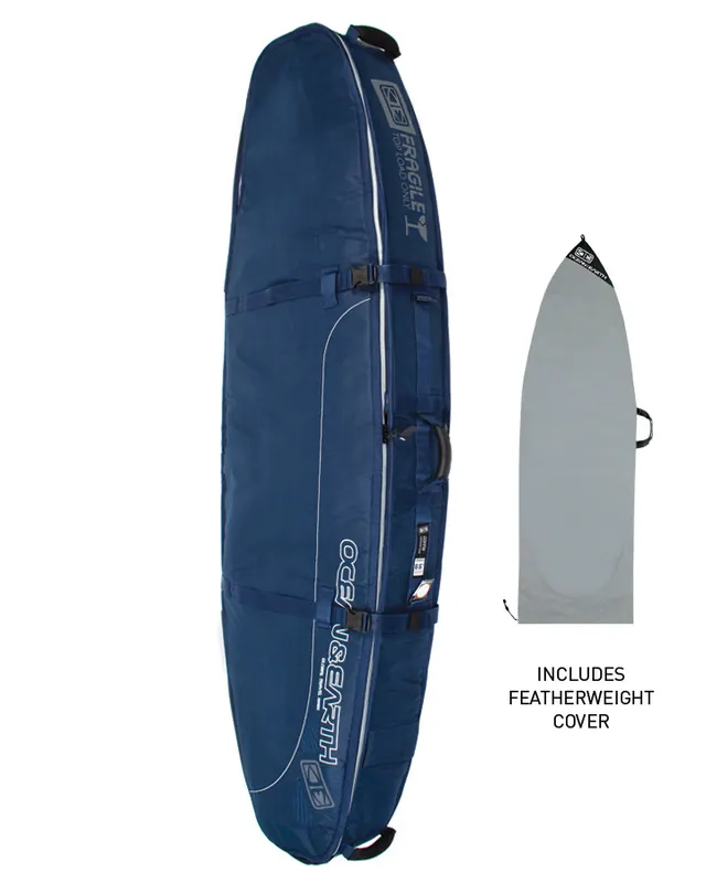 Solange Der Vorrat Reicht Ocean & Earth Boardbag Travel Triple Coffin Shortboard Cover