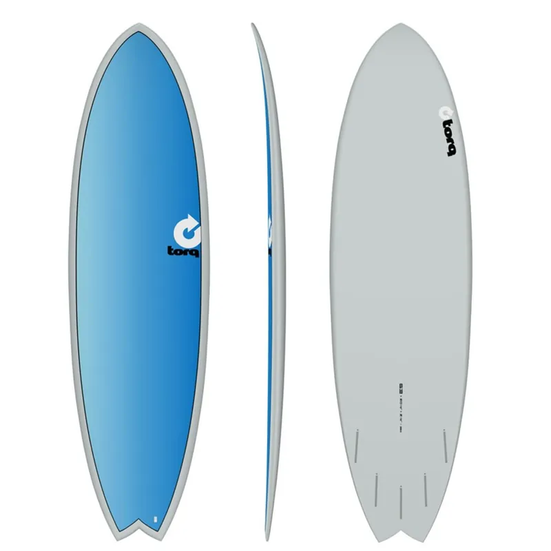Heißes Angebot Surfboard TORQ Epoxy TET 6.3 MOD Fish Full Fade