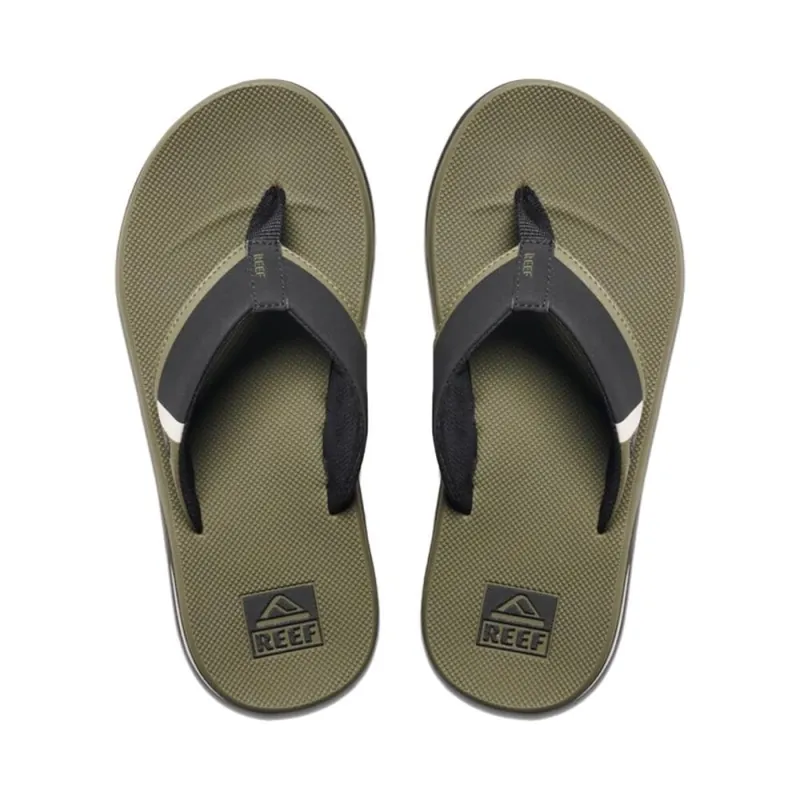 Abverkauf reef Fanning Low Zehentrenner Olive