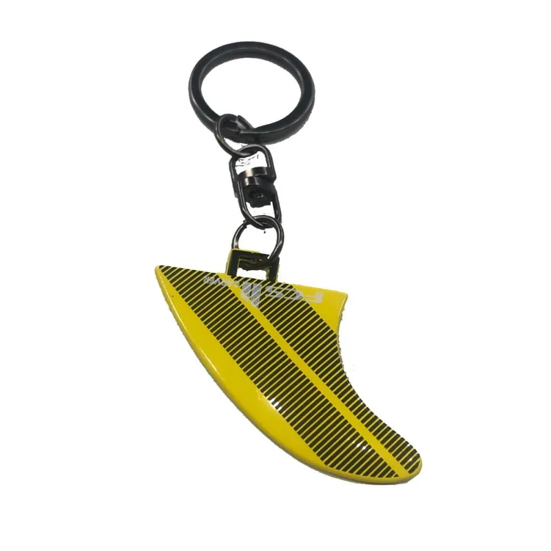 Angebot FCS 2 Fin Key Ring Schlüsselanhänger PC Finne 2018 Carver (Gelb)