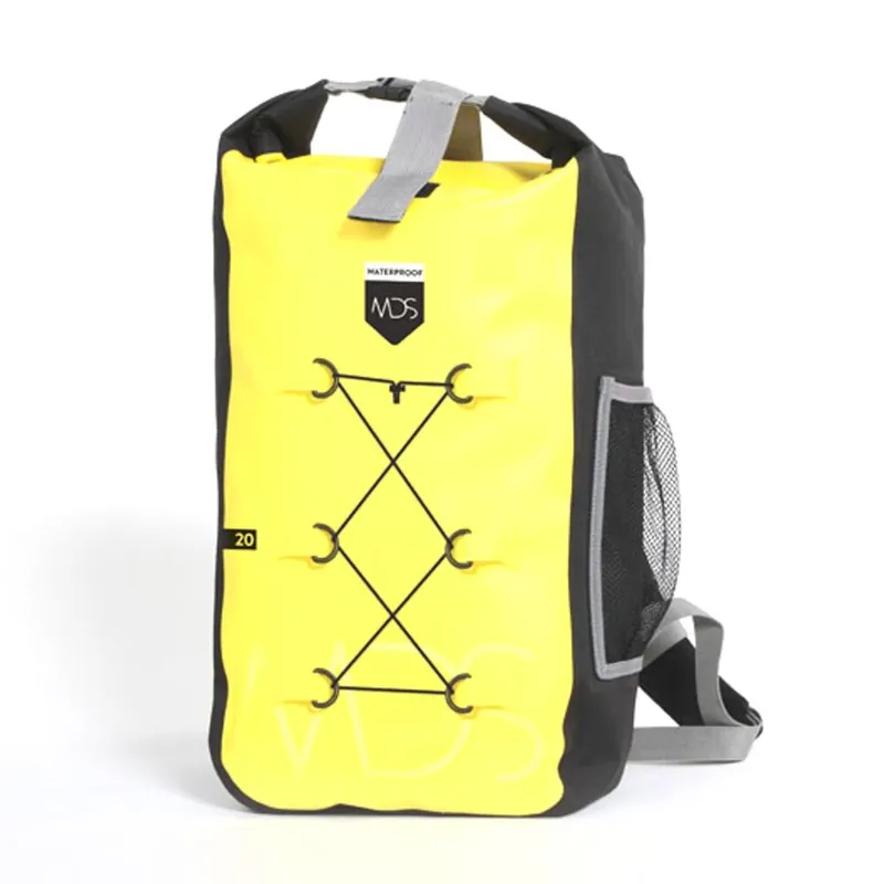 MDS wasserdichter Rucksack 20 Liter Gelb Versand Am Gleichen Tag