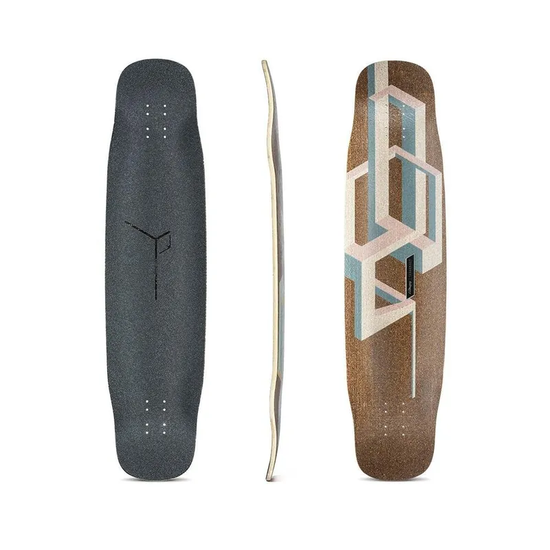 Begrenztes Angebot Loaded Basalt Tesseract Longboard Deck Pink