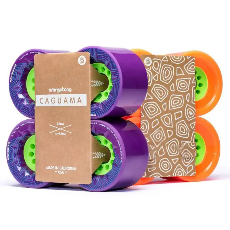 Orangatang Caguama (4er Set) 85mm/80a Orange Preisreduziert