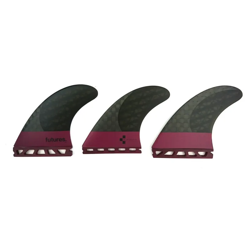 Echt FUTURES Thruster Fin Set F8 Blackstix