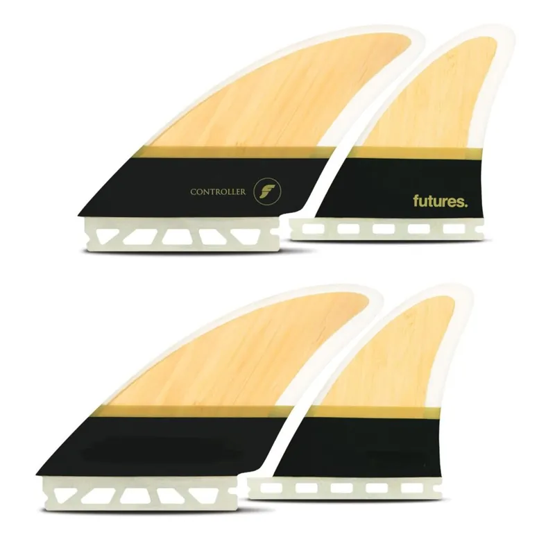FUTURES Quad Fin Set Controller Honeycomb Neue Ware