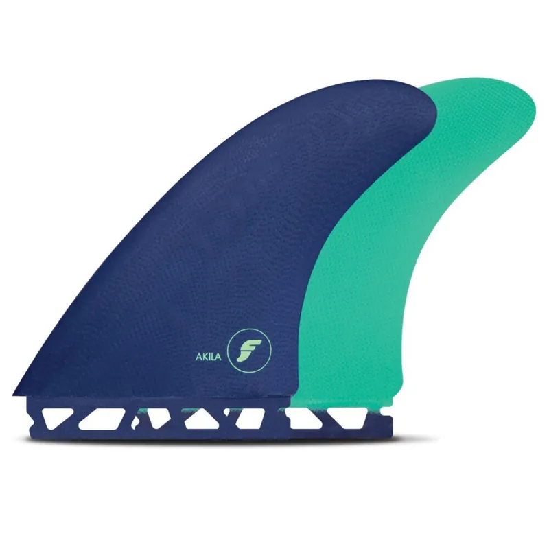FUTURES Twin Fin Set Akila Aipa Fiberglass Markenprodukt