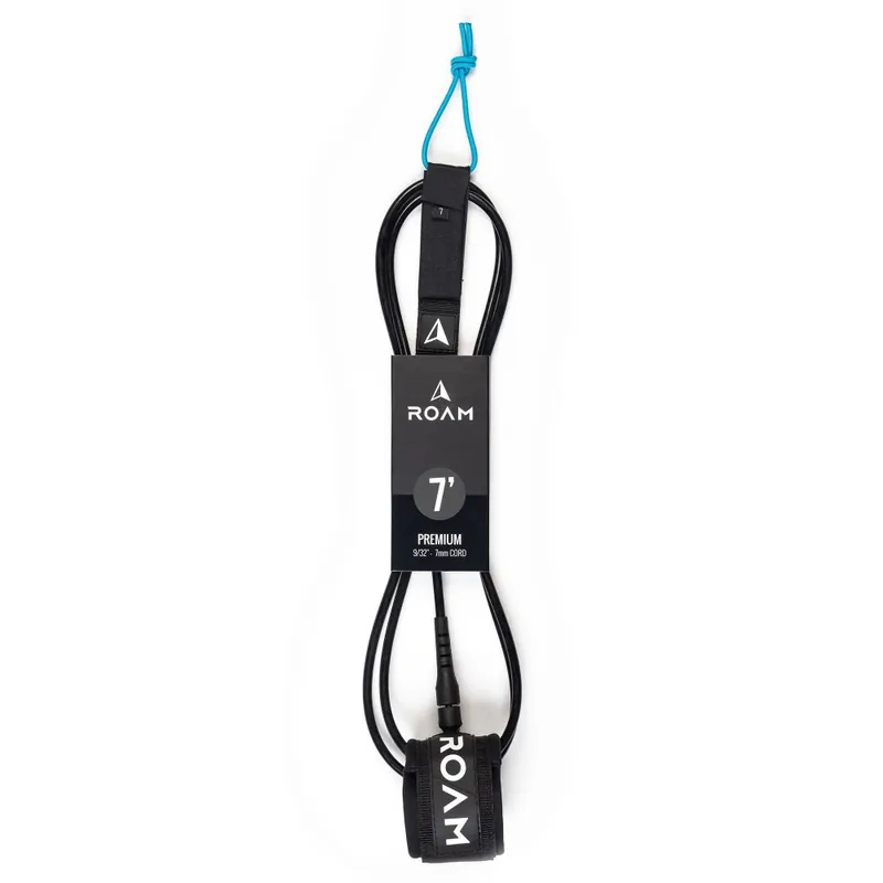 Top-Seller ROAM Surfboard Leash Premium 7.0 Schwarz
