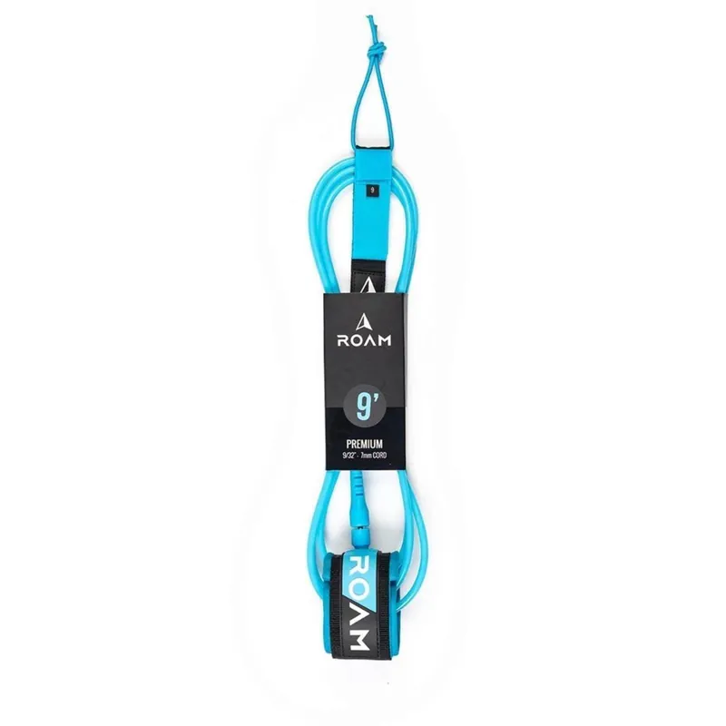 ROAM Surfboard Leash Premium 9.0 Blau Wochenendangebot