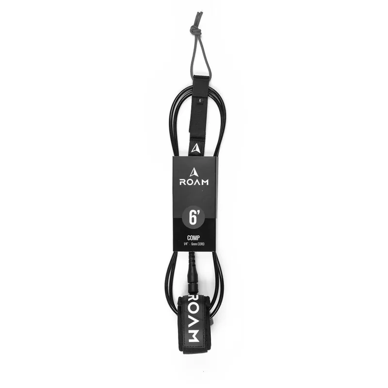Angebot ROAM Surfboard Leash Comp 6.0 Schwarz