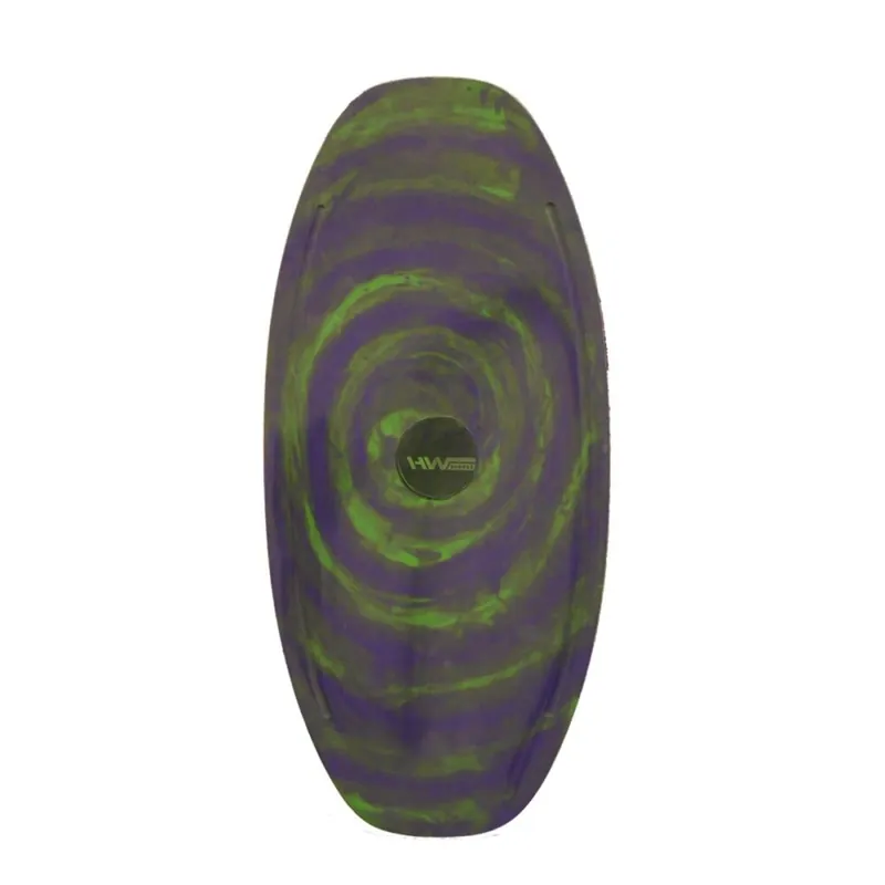 Zertifiziert HW-Shapes Freestyle Skimboard V2 110 Epoxyart Swirl