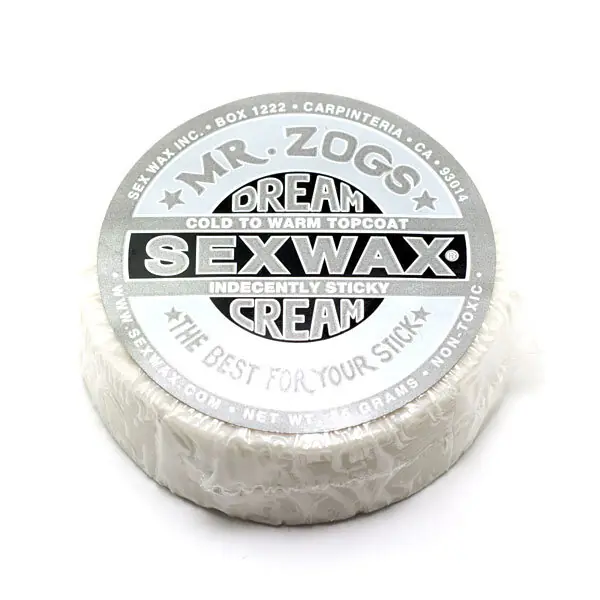 Mr. Zogs Original SEX WAX Surf Wax Dream Creme Silver Cold to Warm Solange Der Vorrat Reicht