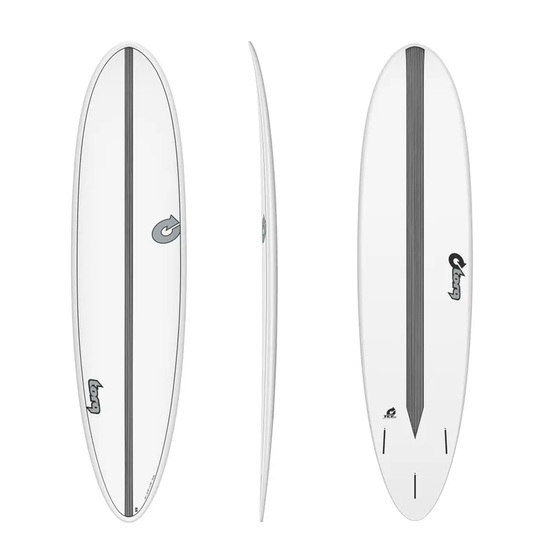 Surfboard TORQ Epoxy TET CS 7.6 Funboard Carbon Must-Have