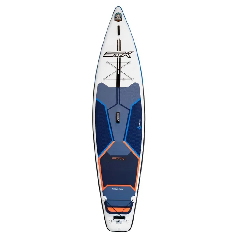Jetzt Kaufen STX Inflatable SUP 12'6" x 32" x 6" Tourer Blue Orange